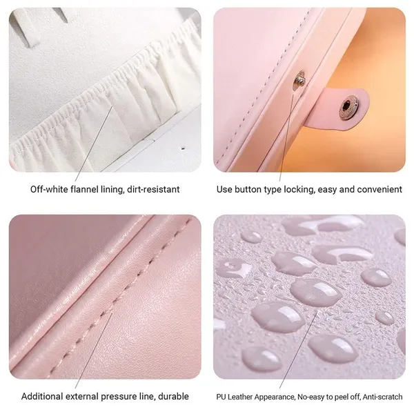 Pink_Travel_Jewellery_Box,_Pu_Leather_Organiser_For_Rings,_Necklaces,_Earrings