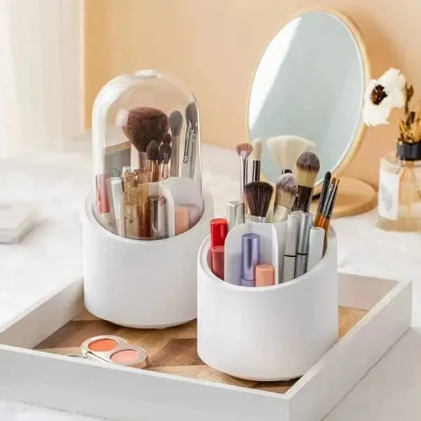 White_Makeup_Organizer_Holder,_Makeup_Brushes_With_Lid,_Organizer_And_Storage_Organizer_And_Storage_360_Rotating_Stacking_Storage_Multifunctional_Desk_Pen_Holder