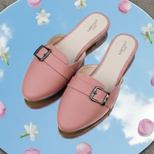 The_Mayfair_Mule_[Peach_Synthetic_Leather_Buckle_Mules_For_Women]