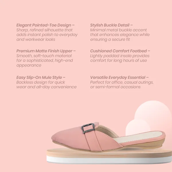 The_Mayfair_Mule_[Peach_Synthetic_Leather_Buckle_Mules_For_Women]
