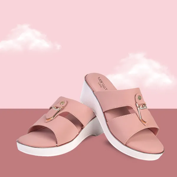 The_Estella_Wedge__[Peach_Synthetic_Leather_Buckle_Wedge_Slip_Ons_For_Women]