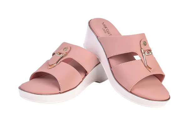 The_Estella_Wedge__[Peach_Synthetic_Leather_Buckle_Wedge_Slip_Ons_For_Women]