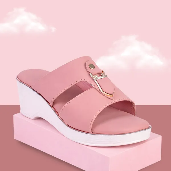 The_Estella_Wedge__[Peach_Synthetic_Leather_Buckle_Wedge_Slip_Ons_For_Women]