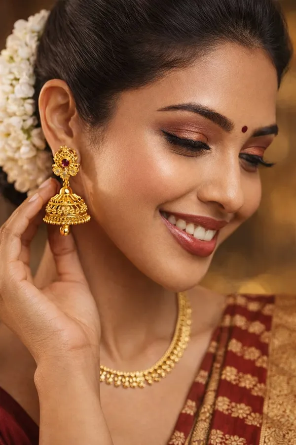 Ruby_Pink_And_White_Stone_Studded_Gold_Plated_Earrings_For_Women_(screw_type)