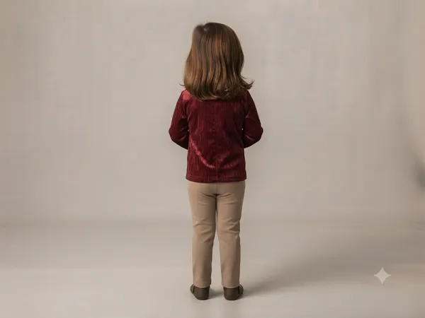 Burgundy_Velvet_Regular_Fit_Top_for_Girls