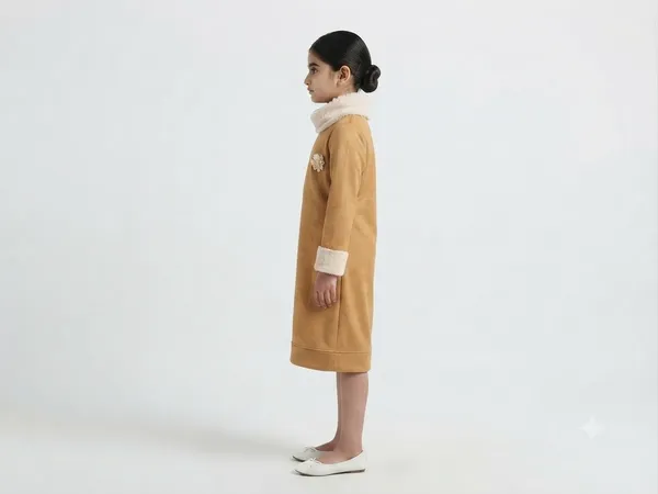 Mustard_Long_Sleeve_Dress_for_Girls