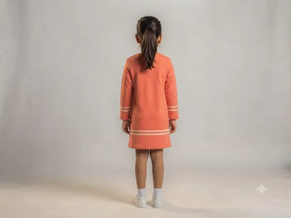 Coral_Full_Sleeve_Graphic_Dress_for_Girls