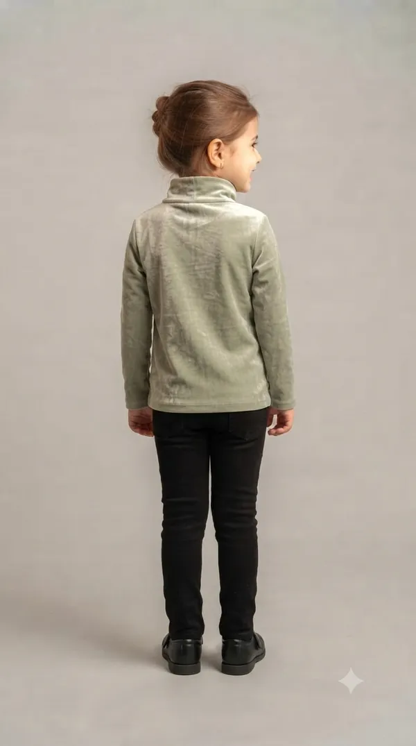 Green_Velvet_Turtleneck_Top_for_Girls