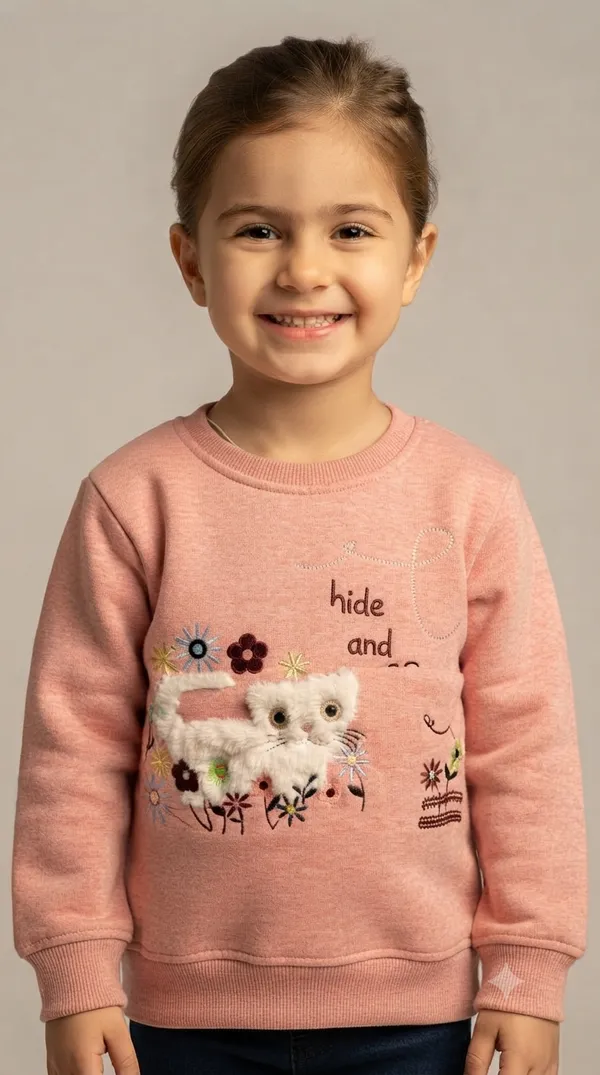 Pink_Regular_Fit_Sweatshirt_for_Girls