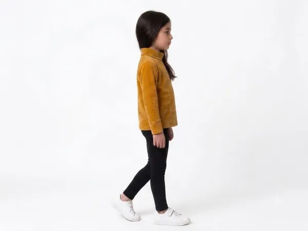 Mustard_Velvet_Turtleneck_Top_for_Girls