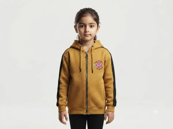 Mustard_Hooded_Zip_Jacket_for_Girls