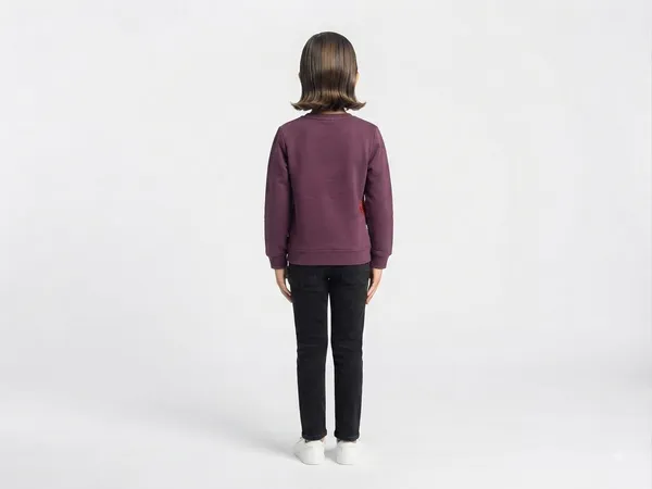 Burgundy_Printed_Round_Neck_Sweatshirt_for_Girls