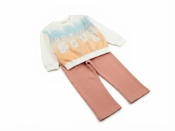 Blue_And_Peach_Colourblock_Sweatshirt_Jogger_Set_for_Girls