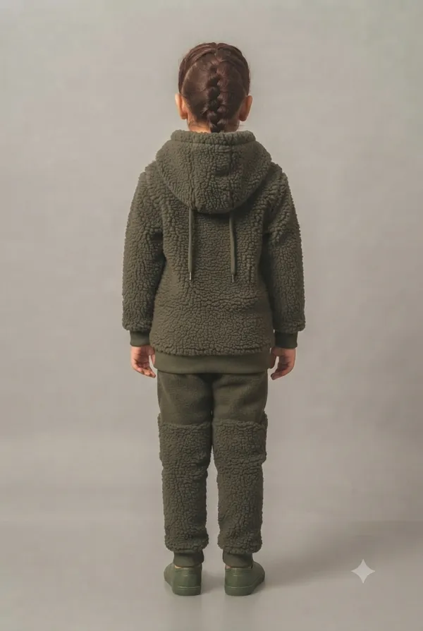 Olive_Fleece_Hooded_Tracksuit_Set_for_Girls