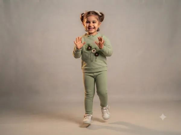 Olive_Green_Floral_Co_Ord_Set_for_Girls