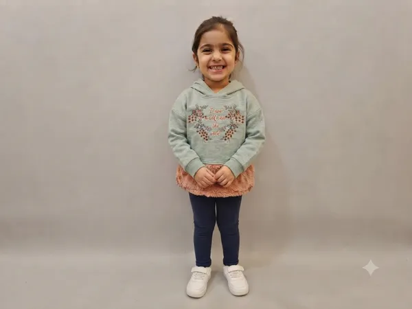 Mint_Hooded_Sweatshirt_With_Ruffle_Hem_for_Girls