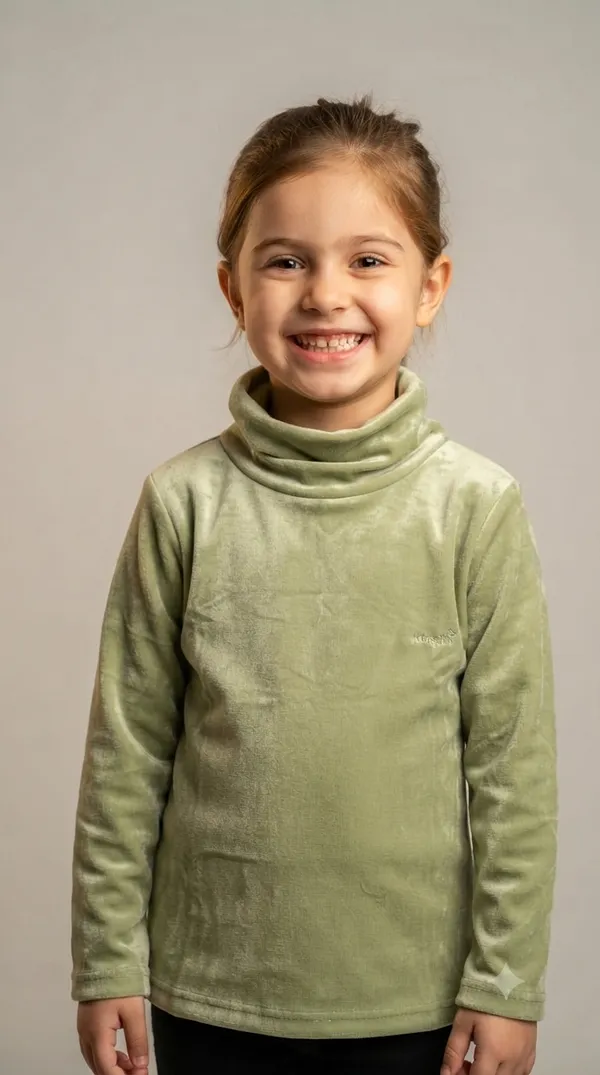 Green_Velvet_Turtleneck_Top_for_Girls