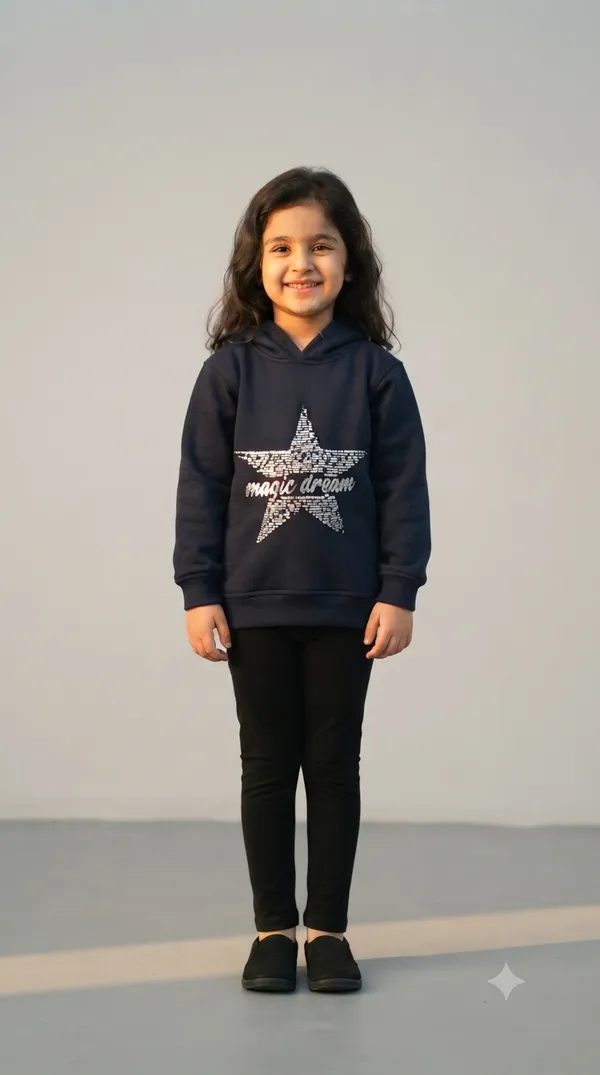 Navy_Hooded_Sweatshirt_With_Star_Design_for_Girls