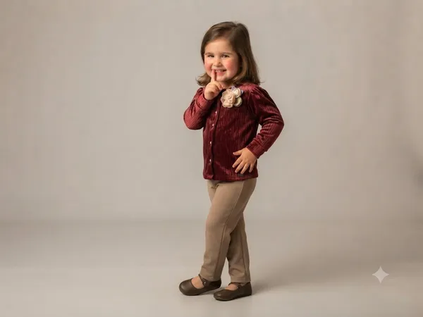 Burgundy_Velvet_Regular_Fit_Top_for_Girls