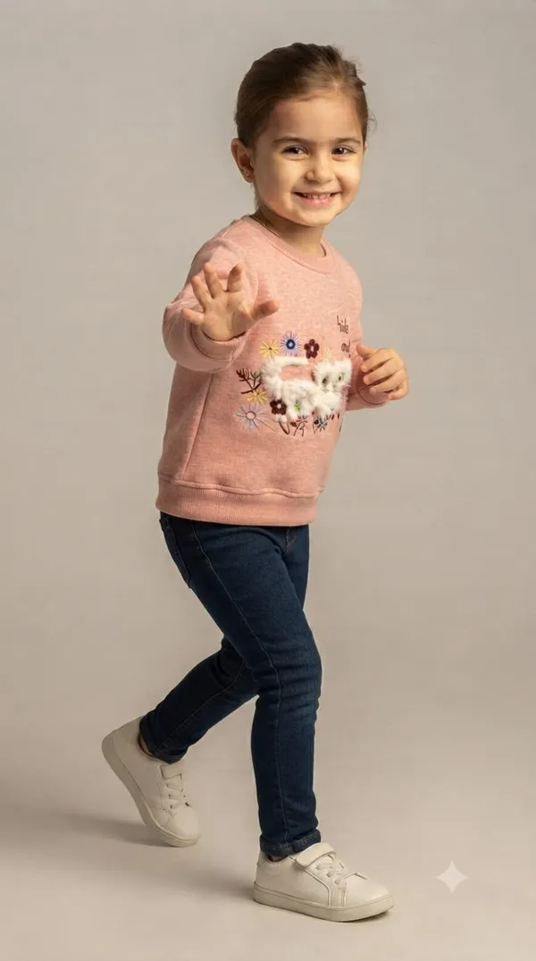 Pink_Regular_Fit_Sweatshirt_for_Girls