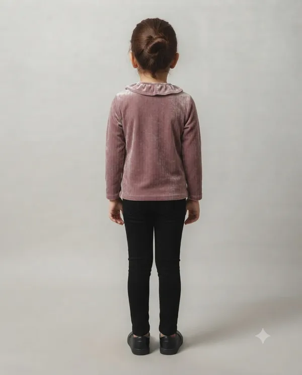Pink_Velvet_Regular_Fit_Top_for_Girls