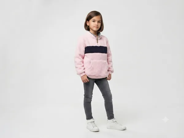 Pink_Fleece_Regular_Fit_Sweatshirt_for_Girls