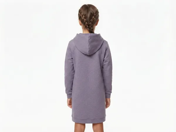 Purple_Hooded_Colorblock_Dress_For_Girls