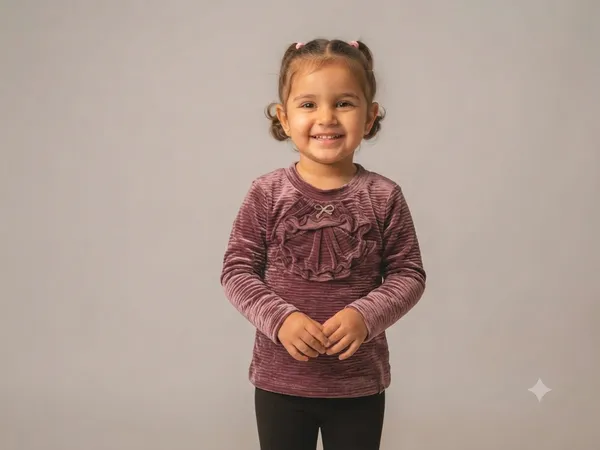 Maroon_Textured_Full_Sleeve_Ruffle_Top_for_Girls
