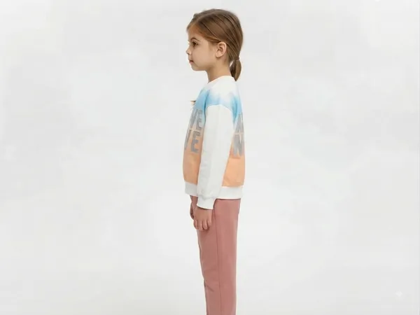 Blue_And_Peach_Colourblock_Sweatshirt_Jogger_Set_for_Girls