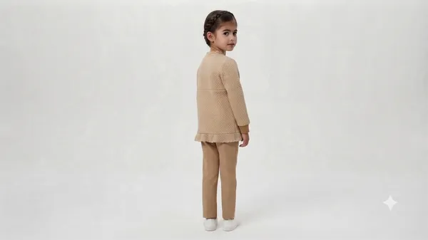 Beige_Knitted_Regular_Fit_Sweater_For_Girls