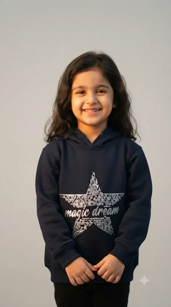 Navy_Hooded_Sweatshirt_With_Star_Design_for_Girls