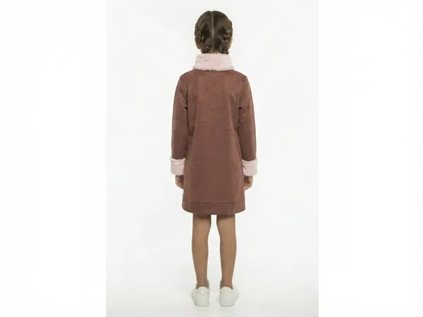 Brown_Velour_Winter_Dress_for_Girls