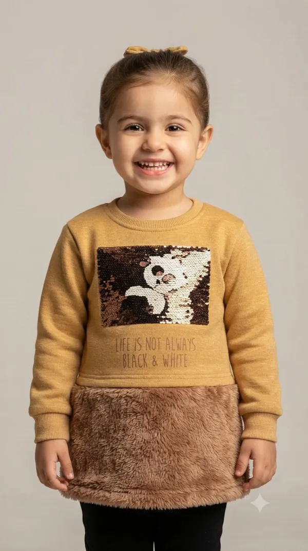 Brown_Fleece_Full_Sleeve_Dress_for_Girls