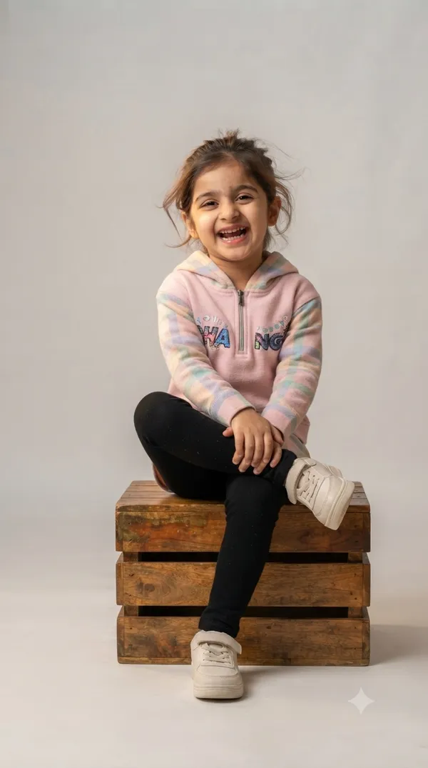 Pink_Casual_Hooded_Sweatshirt_for_Girls