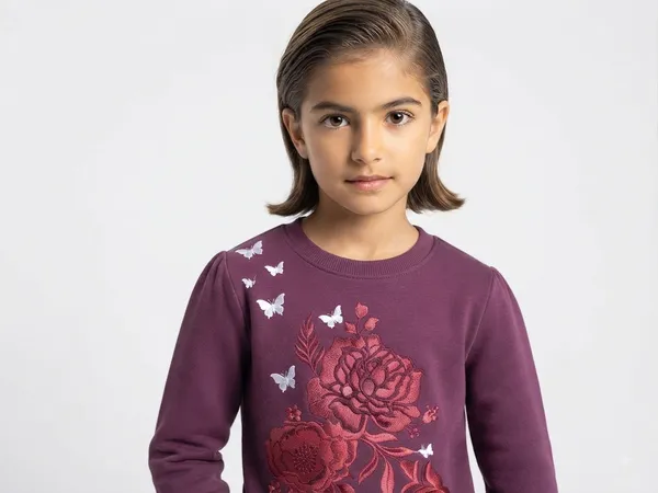 Burgundy_Printed_Round_Neck_Sweatshirt_for_Girls