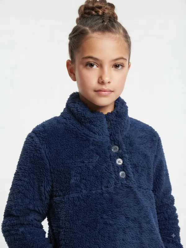 Navy_Fleece_Regular_Fit_Jacket_for_Girls