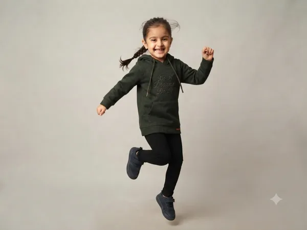 Dark_Green_Hooded_Sweatshirt_for_Girls