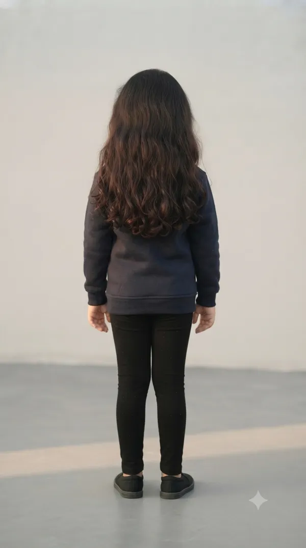 Navy_Hooded_Sweatshirt_With_Star_Design_for_Girls