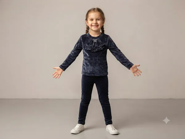 Navy_Velvet_Long_Sleeve_Top_for_Girls