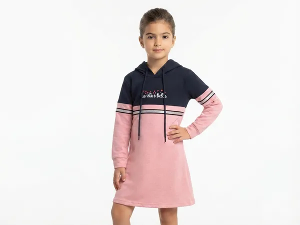 Pink_Hooded_A_Line_Dress_for_Girls