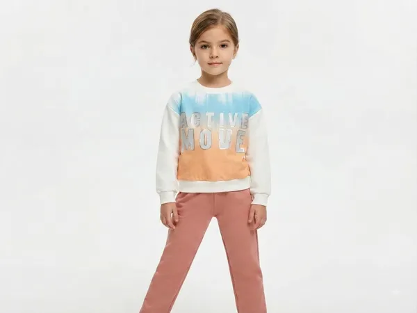 Blue_And_Peach_Colourblock_Sweatshirt_Jogger_Set_for_Girls