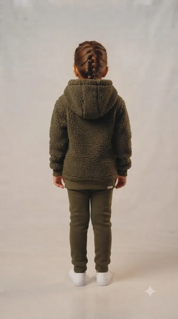 Olive_Sherpa_Fleece_Hooded_Jacket_for_Girls