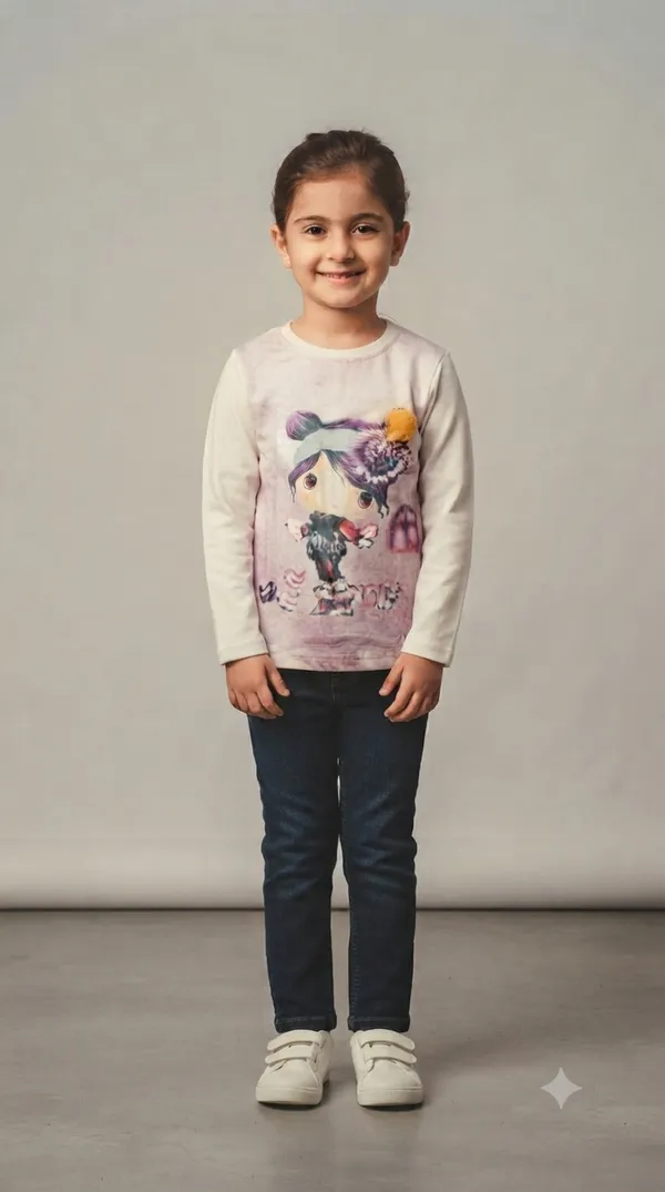 White_Printed_Full_Sleeve_Top_For_Girls