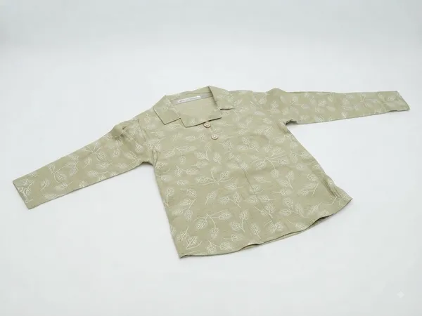 Beige_Full_Sleeve_Kurta_Set_for_Girls