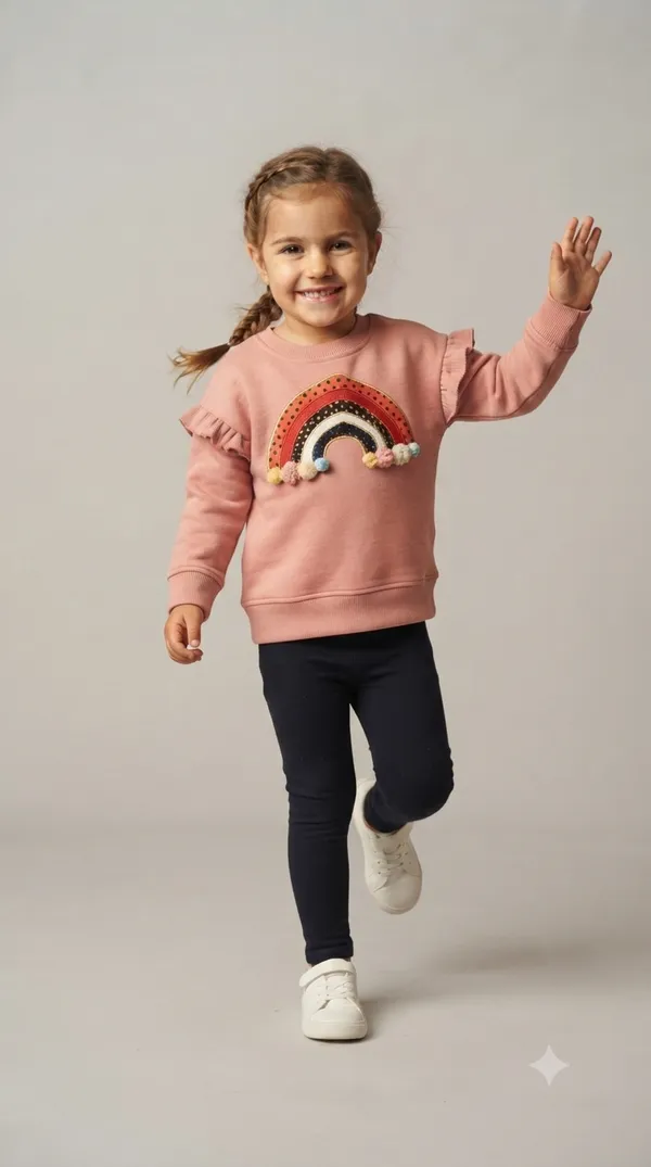 Pink_Ruffle_Sleeve_Sweatshirt_for_Girls