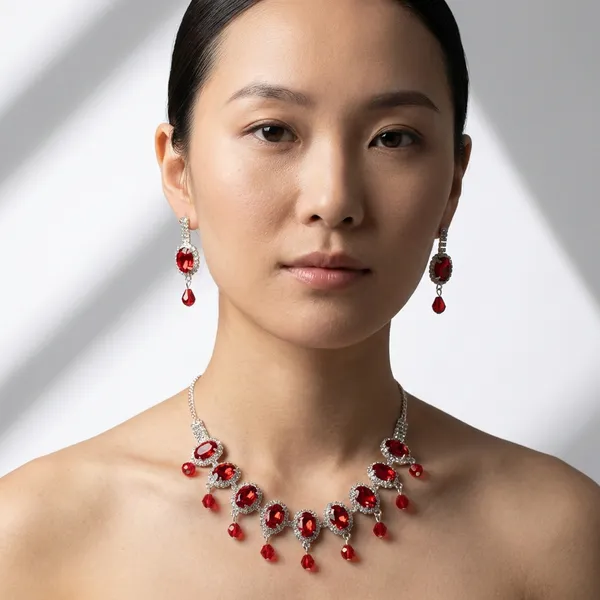 Red_Premium_Necklace_Set_For_Women