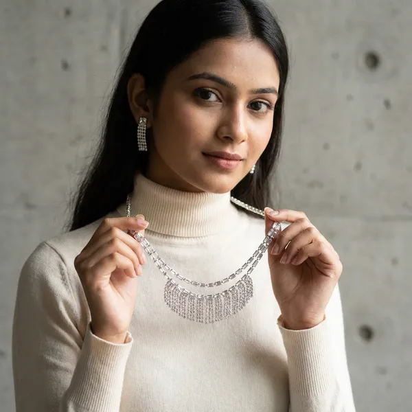 Silver_Premium_Necklace_For_Women