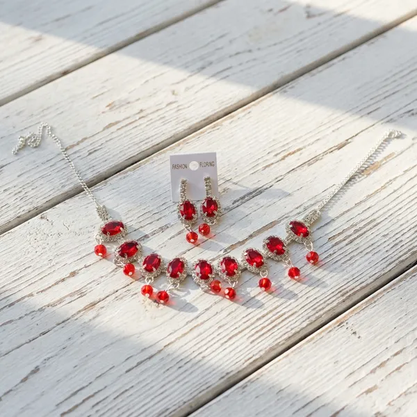 Red_Premium_Necklace_Set_For_Women