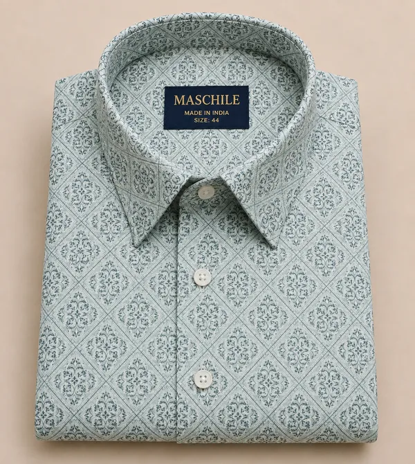 Maschile_Green_Cotton_Premium_And_Elegant_Shirt_For_Men