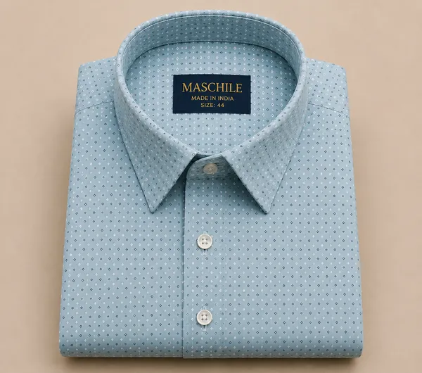 Maschile_Light_Green_Cotton_Premium_And_Elegant_Shirt_For_Men